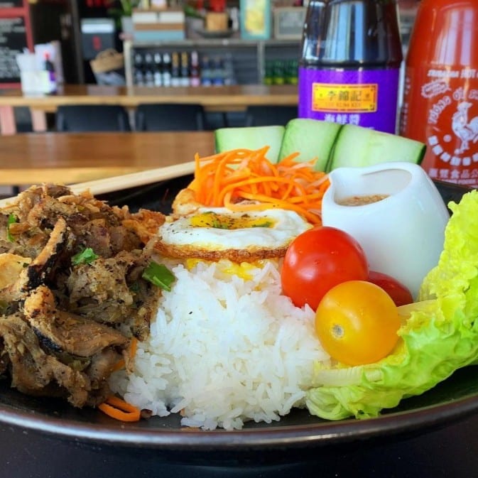 Lemongrass Pork Rice.