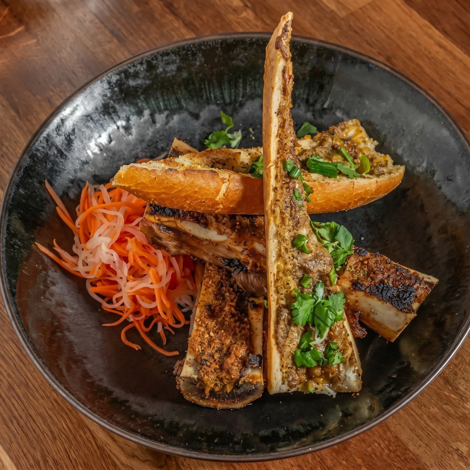 Lemongrass Grilled Bone Marrow.