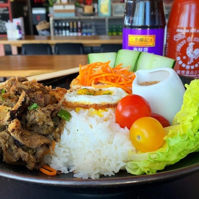 Lemongrass Tofu Rice.
