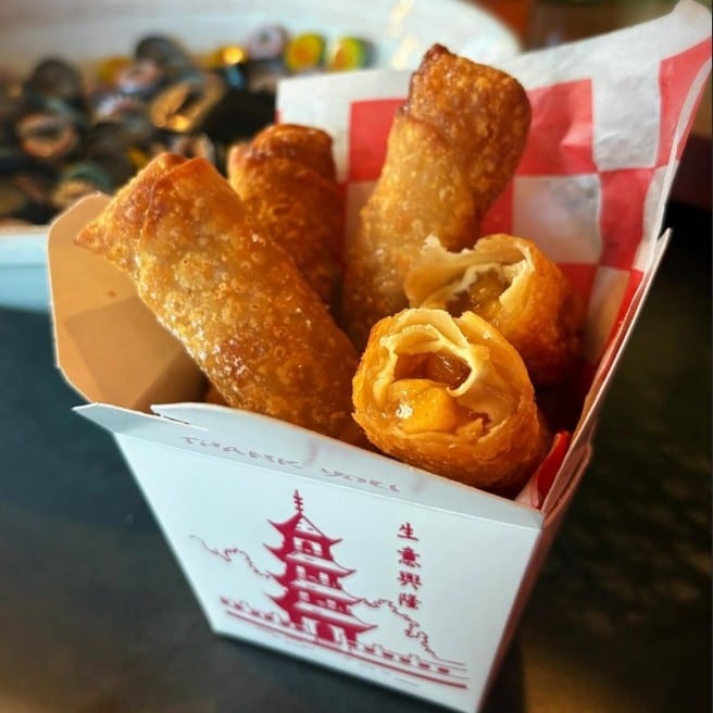 Apple Pie Eggroll.