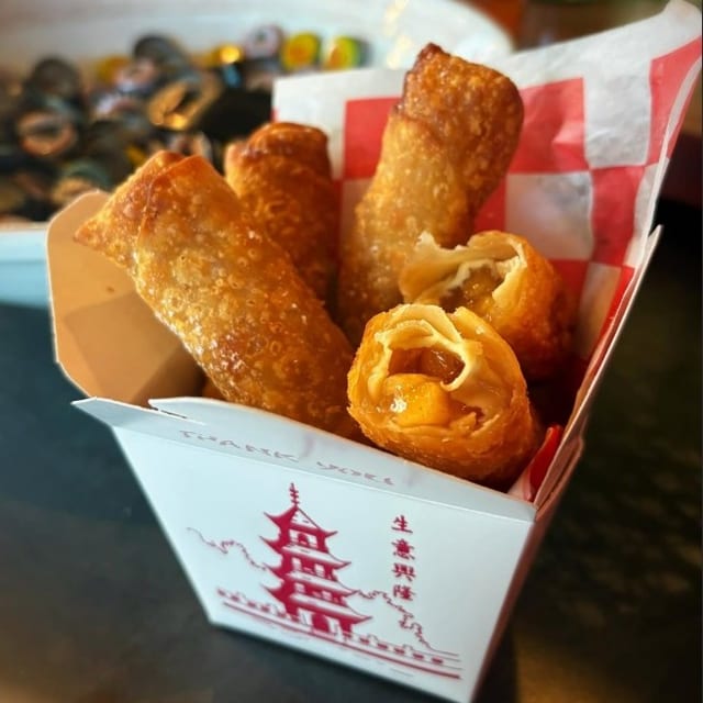 Apple Pie Eggroll.
